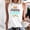 White womens tops dressy casual23, variant on Wycnly Womens Tank Tops Happy Easter Print Round Neck Sleeveless Summer Shirts Loose Fit Breathable Cute Ladies Tank Vest Blouse Gray S