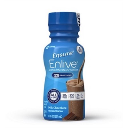 UPC 070074642833 product image for Ensure Enlive Nutritional Shake, Chocolate, 8 Ounce Bottle, Abbott 64283 - Case  | upcitemdb.com