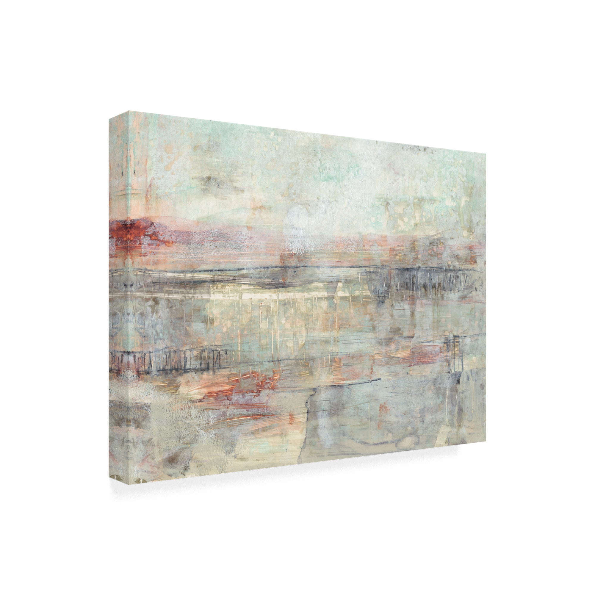 Trademark Fine Art 'Soft Scape I' Canvas Art by Jennifer Goldberger