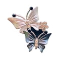 thumbnail image 1 of pitrice Pince d'Aération de Désodorisant pour Voiture en Forme d'Insecte de Remplacement Réutilisable de Remplacement Strass Strass Exquis Pinces de Parfum pour Véhicule Automobile Ornement Gris, 1 of 9