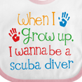 thumbnail image 4 of Inktastic Future Scuba Diver Childs Diving Boys or Girls Baby Bib, 4 of 4