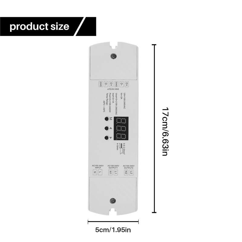 Ac Triac Dimmer 2 Channel Output 2 Channel Dimmer Triac Dimmable