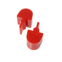 Front Jounce Bumper Set - Compatible with 1982 - 2003 Chevy S10 1983 1984 1985 1986 1987 1988 1989 1990 1991 1992 1993 1994 1995 1996 1997 1998 1999 2000 2001 2002