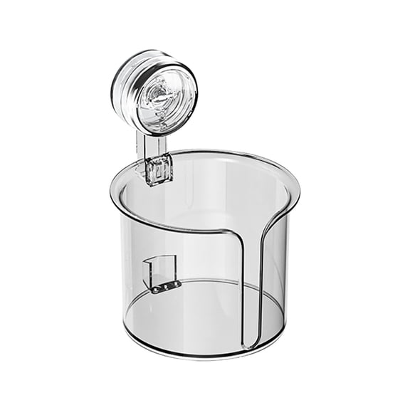 Suction Cup Toilet Paper Holder, Tissue Dispenser Wall Mounted, No Drill Storage Shelf for Bathroom, Kitchen, RV, Space Saver Organizer