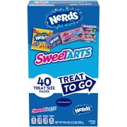 SweeTARTS & Nerds Treat Size Assorted Candy Box, 19.6 Oz (40 Count)