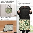 thumbnail image 2 of Home Organizer Foldable Fabric Storage Bin With Handle Indian Style Flower, 2 of 7