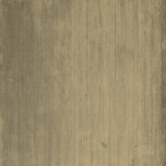 Ahgly Company Indoor Square Abstract Brown Contemporary Area Rugs, 5' Square