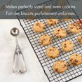 thumbnail image 4 of Cuillère à biscuits à gâchette en acier inoxydable Holiday Time, 4 of 9