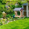 thumbnail image 6 of Utoimkio Clearance Wooden Bird Houses for Outside,Hanging Wooden Bird Feeder Birdhouse for Outdoor Garden Yard Decorations Garden Decor, 6 of 6
