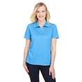 thumbnail image 1 of Ladies' CrownLux Performance Address MÃ©lange Polo - OCEAN BLUE HTHR - L, 1 of 3