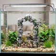 thumbnail image 5 of Dalxymotic Halloween Aquarium Skeleton Decor, Resin Skull Aquarium Ornament, Fish Shrimp Shelter Hiding Cave, Halloween Decorations Indoor Outdoor for Home, Office, Desk, Table, 5 of 5