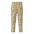 thumbnail image 2 of Disketp Giraffes Head for Teenagers' Pajama Pants ,Lounge Pants Teen joggers Ideal for Home, School, or Sports-XS(5-6), 2 of 6