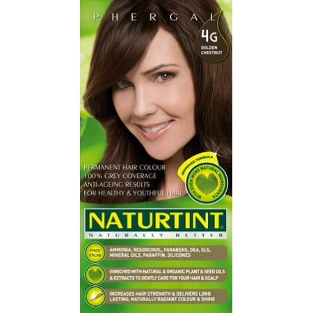Naturtint Permanent Hair Colorant 4G- Golden Chestnut 5.4 (Best Chestnut Brown Hair Color)