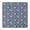 White-614, variant on Waterproof Square Tablecloth Fitted with Elastic Edge, Exotic Floral and Botanical Jungle Leaves Designs, Durable Vinyl with Backing for Indoor and Outdoor Use