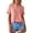 Pink, variant on Womens Tees Short Sleeve Crewneck Oversized T Shirts Casual Loose Fit Lightweight Summer Tops Everyday Outfit