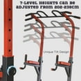 thumbnail image 2 of Soozier Pull Up Bar Station for Home Gym Workout Equipment With Sit Up Bench, 2 of 9