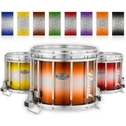 Pearl Championship Maple Varsity FFX Marching Snare Drum Burst Finish 13 x 11 in. Green Silver #969
