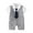 Grey, variant on Zhuashum Baby Onesies 12-18 Months Short Sleeve Overall Romper Gentleman Shirt Vest Bowtie Tuxedo Onesie Jumpsuit Soft Boy Clothes Brown