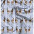 thumbnail image 1 of Soimoi Rayon Fabric Deer Animal Print Fabric by Yard 42 Inch Wide, 1 of 5