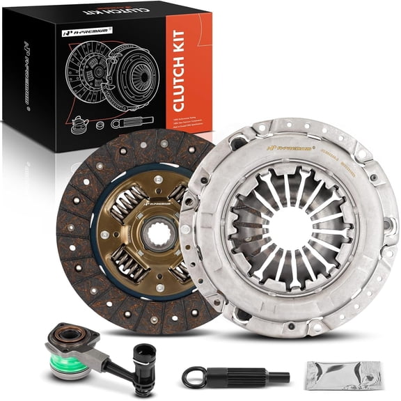 A-Premium Transmission Clutch Kit with Slave Cylinder Set Compatible with Chevrolet HHR 2006-2011, Cobalt 2005-2010 & Pontiac G5 2007-2009, Pursuit 2005-2006, 2.2L 2.4L, Replace# 12582699, L04246