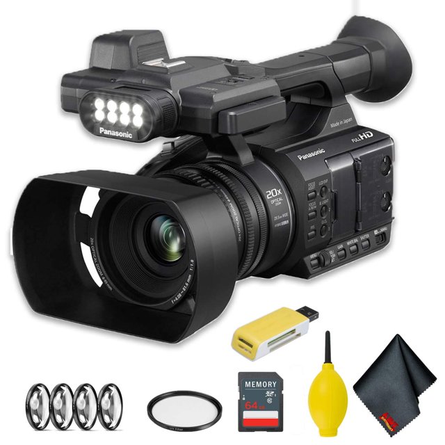 Panasonic AG-AC30 Full HD Caméscope + Écran LCD Tactile et LED Intégré