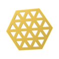 thumbnail image 3 of VONKY Felt Table Coaster for Hot Drink Hexagonal Shape Tea Mat Absorbent Hollow Cup Pad Home Accessories Triangular, 3 of 6