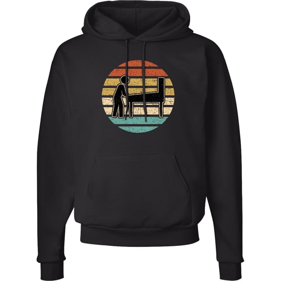 Inktastic Pinball Retro Arcade Game Adult Hoodie Sweatshirt