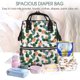 thumbnail image 5 of Disketp Cactuses Mochila de Pañales de Gran Capacidad con Múltiples Bolsillos, Mochila de Viaje Multifuncional para Bebé, Unisex, Moderna y Resistente, 5 of 6