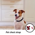 thumbnail image 4 of Adjustable Mesh Breathable Dog Harness Pet Vest Rope Dog harness puppy Strap On Chest Strap Set For Poodle Puppy, 4 of 4