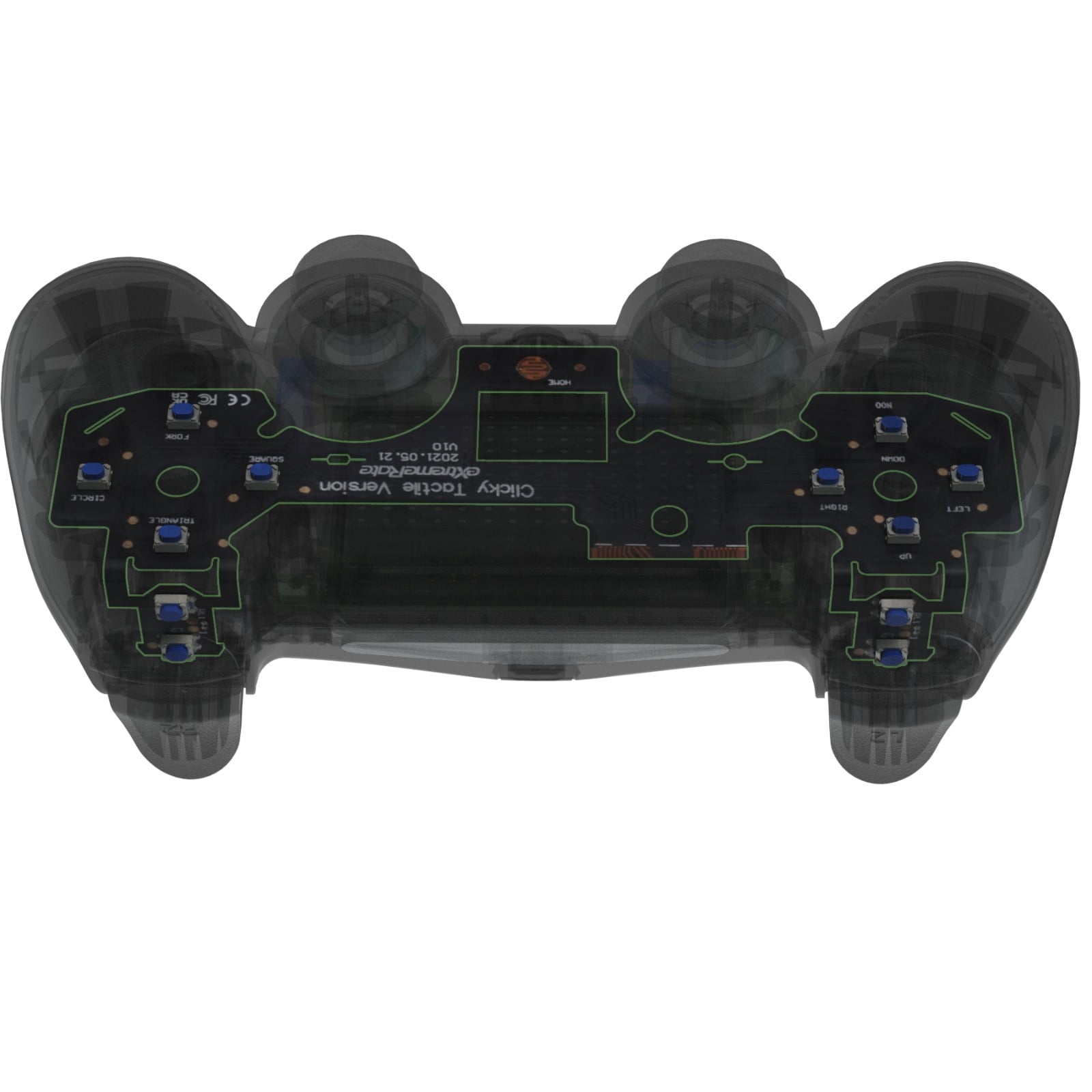 eXtremeRate Whole Clicky Kit for PS4 Controller CUH-ZCT2 JDM-040