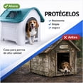 thumbnail image 2 of Casa para Perro de Plastico Con Puerta Ecomlab Raza Mediana., 2 of 10