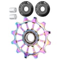 thumbnail image 3 of MEIJUN 12T Aluminum Alloy Bike Pulley Wheel Guide Wheel Mountain Bike Ceramic Bearing Rear Pulley, 3 of 17