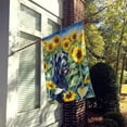 thumbnail image 3 of Giant Schnauzer in Sunflowers House Flag, 3 of 7
