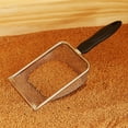 thumbnail image 4 of Small Mesh Stainless Steel Cat Litter Scoop Fine Mesh Metal Reptile Litter Cleaner Scooper Non-Stick Coated Metal Litter Scoop Fine Sand Litter Scooper (Hole:2mm/Fine Sand Scooper), 4 of 7