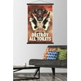 thumbnail image 2 of Skibidi Toilet (2023) - Titan Speakerman Destroy All Toilets Wall Poster with Magnetic Frame, 22.375" x 34", 2 of 5