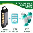 thumbnail image 2 of Bolsa Cooler para Golf MORXPLOR para 6 Latas Aislada para Cerveza, 2 of 8
