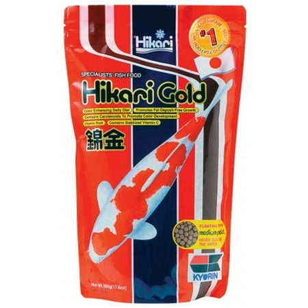 UPC: 0042055023429 | Hikari Gold Koi Medium Pellet Fish Food 17.6 Oz