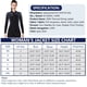 thumbnail image 5 of Eigraketly Traje de neopreno de 3MM para buceo, traje de neopreno grueso de manga larga, chaqueta, trajes de buceo, traje de Surf para aeróbic acuático, Deportes acuáticos mujer gris METRO Eigraketly OD003290-17, 5 of 6