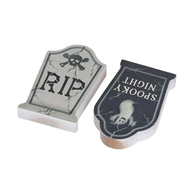 Vista De Cementerios De Halloween, Letreros De Halloween Yard Decor 3.9x2.4in Decoraciones De Halloween Al Aire Libre Para Entretenimiento Espeluznante Para Casas Embrujadas Fiesta