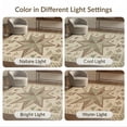 thumbnail image 7 of ODIKA 8'x10' Washable Area Rug Non-Shedding, Easy Care, Folk Vintage Lettering Distressed Farmhouse Border Primitive Flowing Dynamic for King Size Bedroom Under Bed, Master Suite, 7 of 7