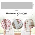 thumbnail image 2 of Patchwork burlap table pants Farmhouse style, Country style woven cotton crochet lace, Bohemian style, 63" - style:style3;, 2 of 5