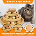 thumbnail image 2 of Pelota Cat Ball Track DoogCat con 9 bolas, tamaño grande, 2 of 7
