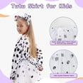 thumbnail image 5 of Conjunto de camiseta de disfraz infantil 101 dálmatas COSPELEY talla pequeña, 5 of 5