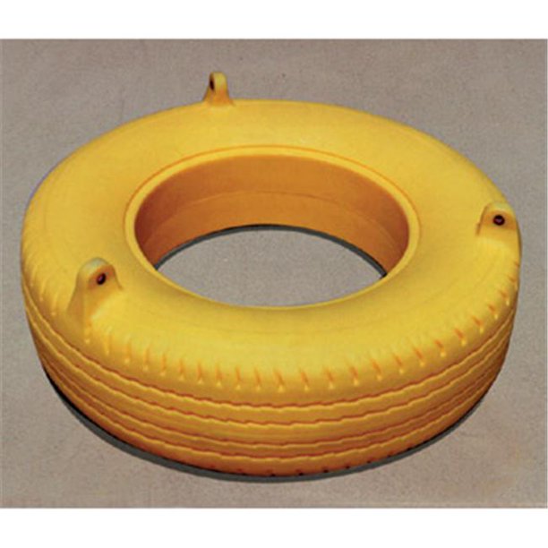 Jensen A145Y Commercial Plastic Tire Swing Yellow