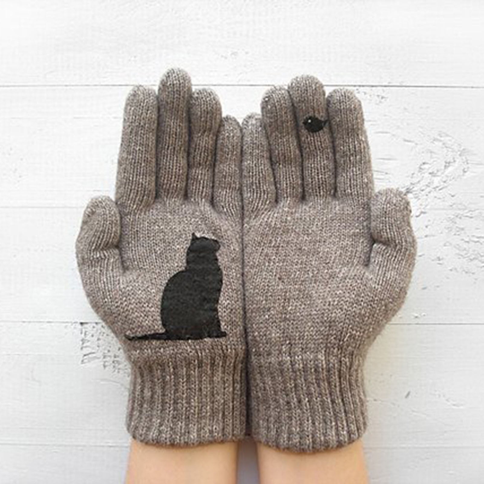 ladies cat gloves