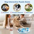 thumbnail image 4 of Comedero para Perros Antiahogo con Sonido, Juguete de Alimentación Lenta para Perros y Gatos, Dispensador de Comida Interactivo, Juguete Rompecabezas para Mascotas, 4 of 5