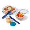 thumbnail image 2 of STARFRIT LocknLock 8-Piece Easy Match Plastic Container Lunch Set, Airtight, Leakproof & Nestable, 4-Sided Locking Lids, 2 of 7