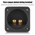 thumbnail image 4 of Caja Altavoces Caja de terminales Shell 2 Conector de cable de poste de unión de cobre Componentes acústicos, 4 of 8