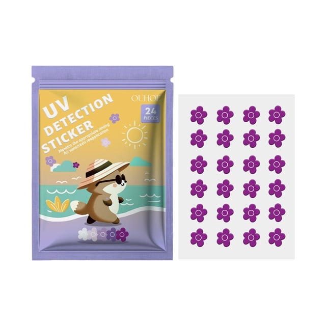 Black&friday Deals 2024,Soon Detection Stickers For Sunscreen Stickers When To Re-Apply Sunscreen Reusuable Sunblock Patches For Protection,Cyber and Monday Deals 2024