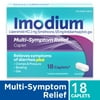 Imodium Multi-Symptom Relief Anti-Diarrheal Medicine Caplets, 18 ct.
